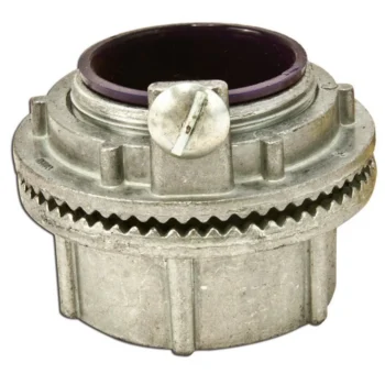Grounding Hub, 3/4", Insulated, Gasketed, Watertight, Zinc Die Cast By Appleton HUBG75DN